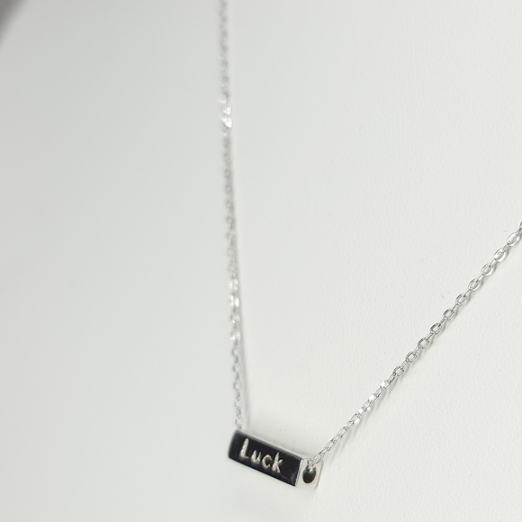 Dainty Luck Belief Wisdom Courage Necklace NEW - Picture 10 of 14